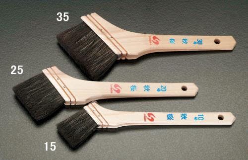 油性用刷毛 20号 EA109M-25 4518340506596【別送品】