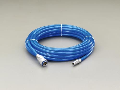 ウレタンホース(カプラー付) 8.0/12.0mmx10m EA125BT-10C 4548745683691【別送品】