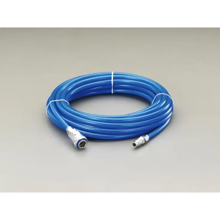 ウレタンホース(カプラー付) 8.0/12.0mmx10m EA125BT-10C 4548745683691【別送品】