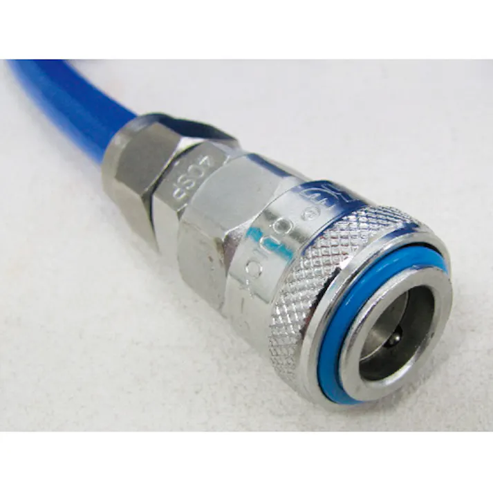 ウレタンホース(カプラー付) 6.5/10mmx6.0m EA125CG-106 4550061909911【別送品】