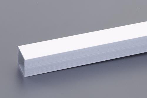 アルミ角パイプ(シルバー/つや消/4本) 25x25mmx2m EA440HE-125A 4550061428641【別送品】