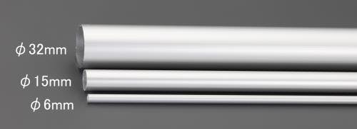 アルミパイプ(つや消し/2本) φ9.0x1.0x1000mm EA440HG-52 4550061318935【別送品】