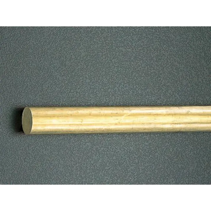 20x1200mm 黄銅丸棒(鍛造用) EA441BG-20 4548745211542 (CDC)【別送品】