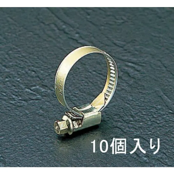 ホースクランプ(10個) 8-12mm EA463A-12 4518340651418【別送品】