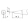 白光(HAKKO) こて先(EA304HD-50B・-50C用) φ1.2mm EA304HD-7 4548745832525【別送品】