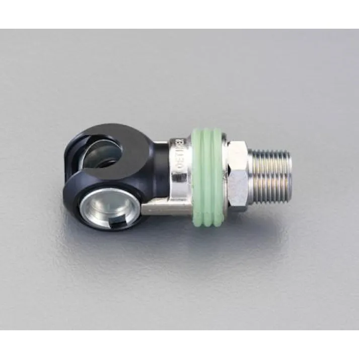 ESCO R 3/8" 雄ねじエアーカプラソケット エアーホース用カプラーEA140RB-3 4518340704084(CDC)【別送品】