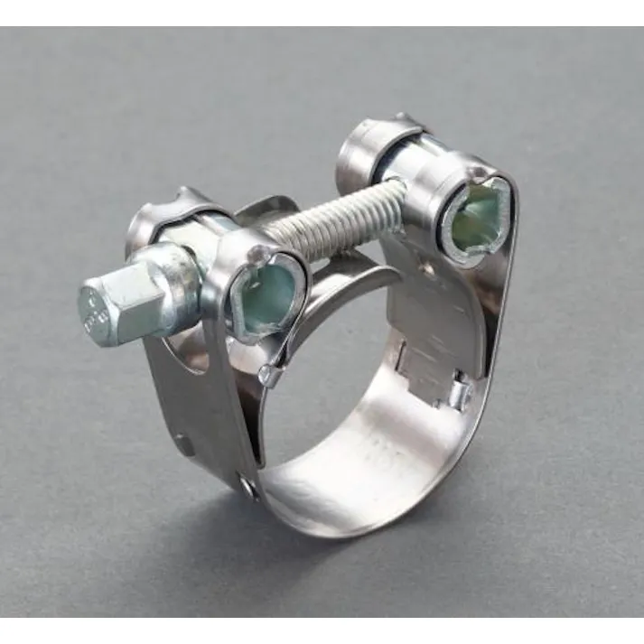 T-BOLT クランプ(430ステンレス製) 43-47mm EA463BL-47 4550061190845【別送品】