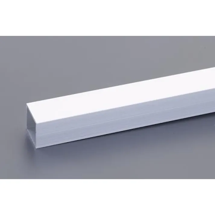 ESCO 50x50mmx2m アルミ角パイプ(シルバー/つや消/2本) アングル・角材・フラットバーEA440HE-150 4550061318836(CDC)【別送品】