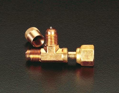 ロテックス(ROTEX) T型アクセスバルブ F1/4”xF1/4”xF1/4” EA402TC-1 4518340889200【別送品】