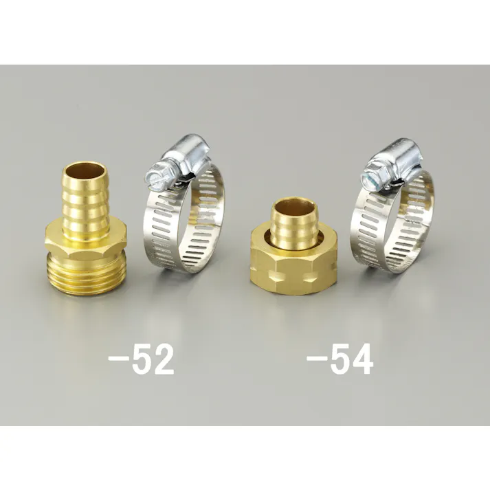 雌ねじステム(ホースバンド付) 3/4”NHx18mm EA124GC-54 4518340939974【別送品】