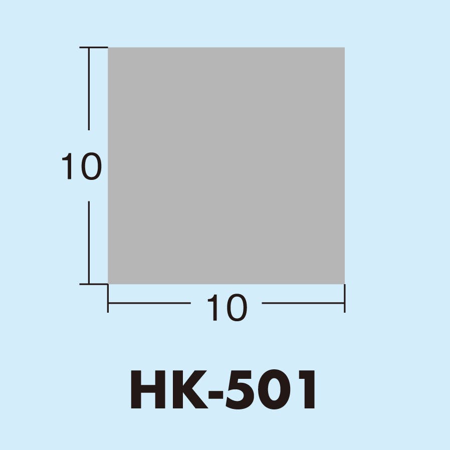 ESCO 10x10x500mm アクリル角棒(溝なし/透明) 板材EA441EK-1 4550061956847【別送品】