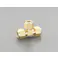 フレアーチーズ F1/2”xF1/2”xF1/2” EA442AG-4 4518340423497【別送品】
