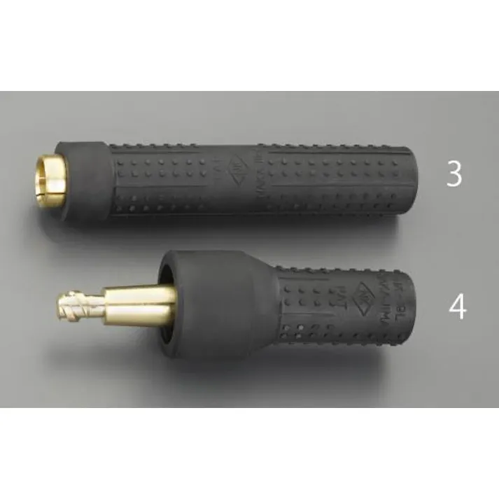 ESCO 300A ケーブルジョイント(雄) 溶接機用ケーブル&クリップEA315A-4 4548745267457(CDC)【別送品】