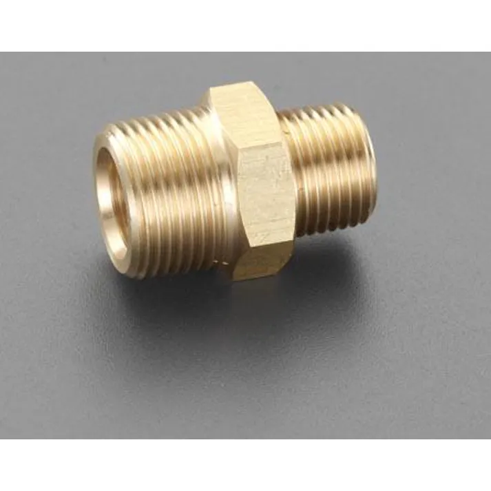 ESCO R 1/2"xR 1/4" ニップル 空気・水その他配管継手EA141AV-357 4518340687110(CDC)【別送品】