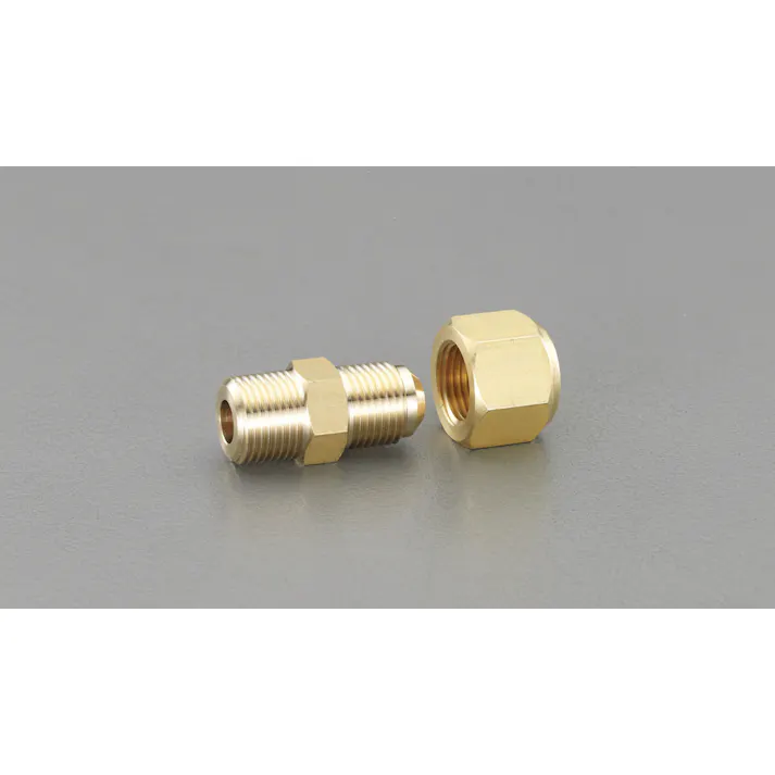 フレアーハーフユニオン(2個) R1/4”xF1/4” EA442AA-122 4548745727005【別送品】