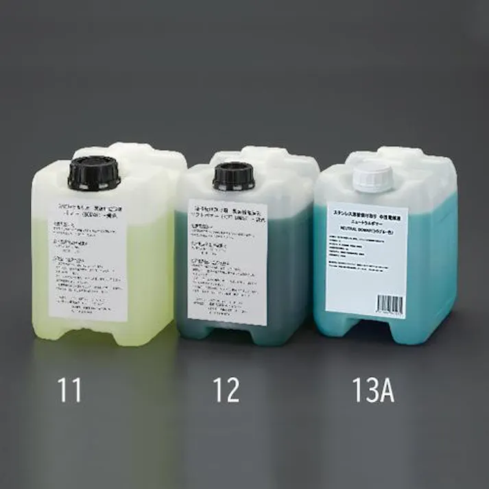 ESCO 5L 電解液 (弱酸性・緑) 溶接スケール除去EA315SN-12 4548745270129(CDC)【別送品】