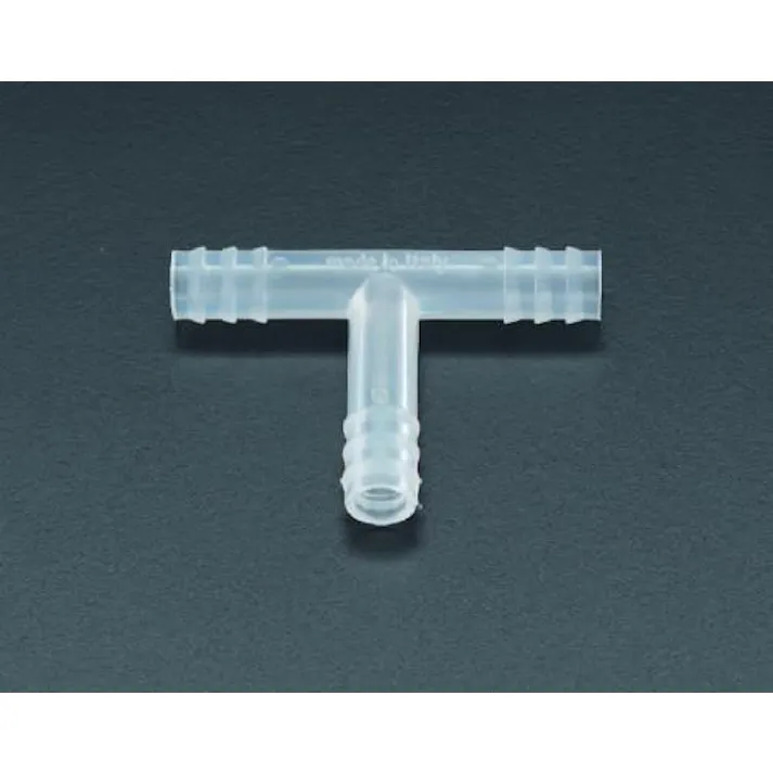 ESCO 8mm コネクター(T型/PP製) 空気・水その他配管継手EA425KD-8 4518340613720(CDC)【別送品】