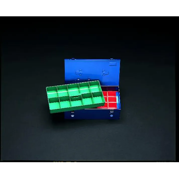 ESCO 360x200x110mm パーツケース(中皿付) EA508B 4518340026032(CDC)【別送品】