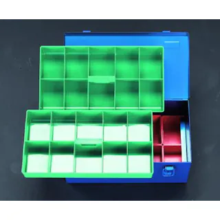 リングスター パーツケース(中皿付) 360x200x163mm EA508BB 4518340026049【別送品】