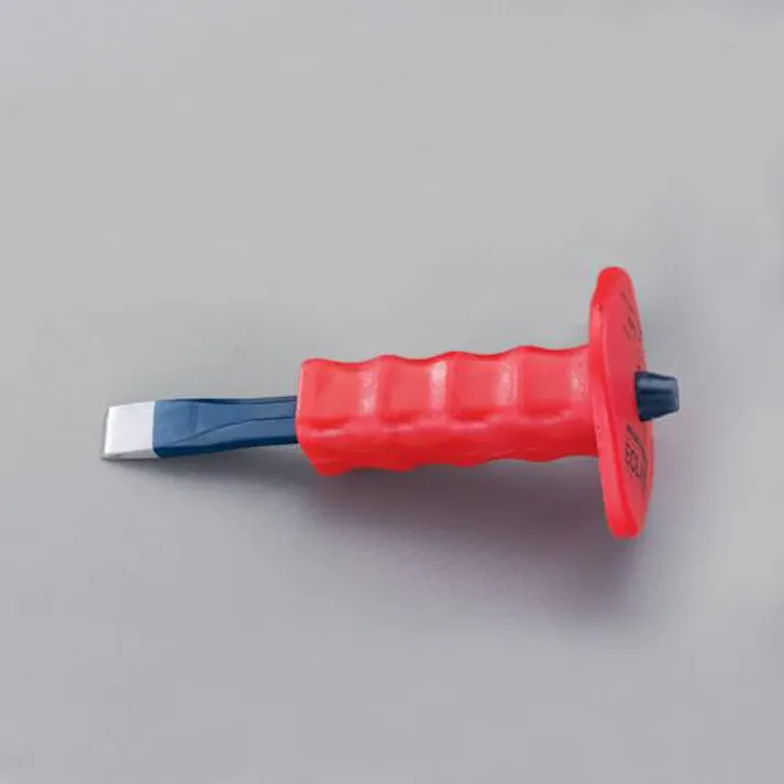 ESCO 19x205mm 平タガネ(グリップ付) EA572H-19 4518340036406(CDC)【別送品】
