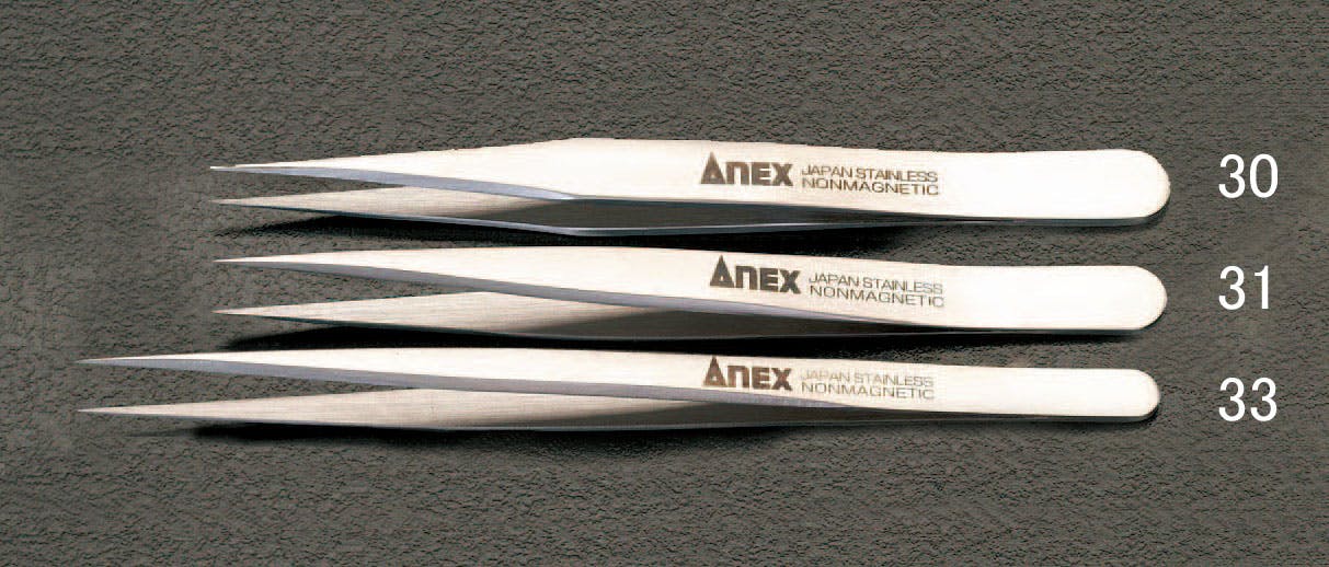 アネックスツール(Anex) 精密用ピンセット 140mm EA595GC-33