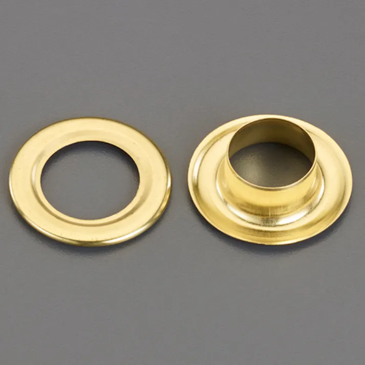 両面ハトメ(真鍮製/20組) 10mm EA576MG-10 4518340086876【別送品】