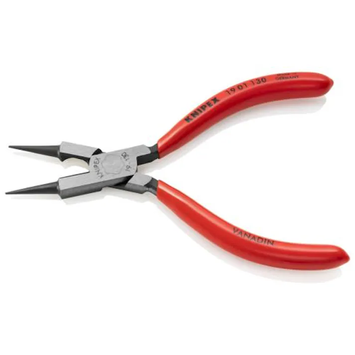KNIPEX(クニペックス) 130mm ラウンドノーズプライヤー(カッター付/磨き) EA537M-130 4518340092419(CDC)【別送品】