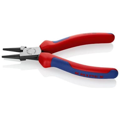 KNIPEX(クニペックス) 160mm ラウンドノーズプライヤー(グリップ付/磨き) EA537MB-2 4518340092600(CDC)【別送品】