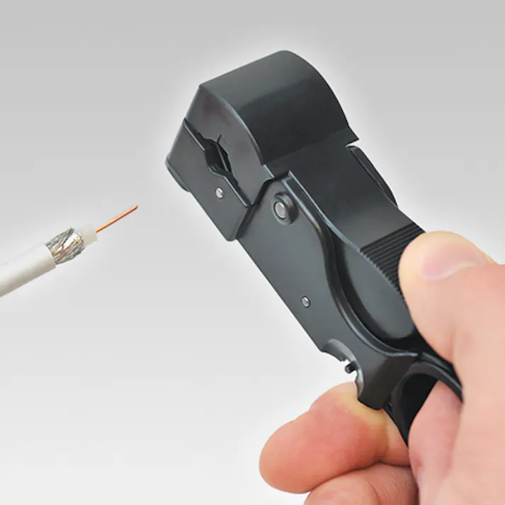 KNIPEX(クニペックス) ケーブルストリッパー(同軸用) RG58・59・62 EA580KE-1 4518340093287【別送品】