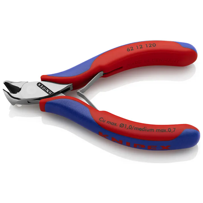 KNIPEX(クニペックス) 精密用エンドニッパー(グリップ・バネ付) 120mm EA536KE-11 4518340096295【別送品】