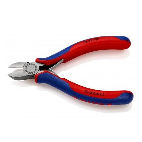 KNIPEX(クニペックス) 精密用ニッパー(グリップ・バネ付/直刃) 125mm EA535KA-3 4518340100541【別送品】