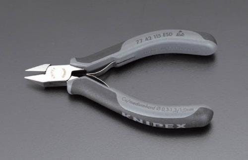 KNIPEX(クニペックス) 精密用ニッパー(ESDグリップ) 115mm EA535KC-15 4518340100626【別送品】