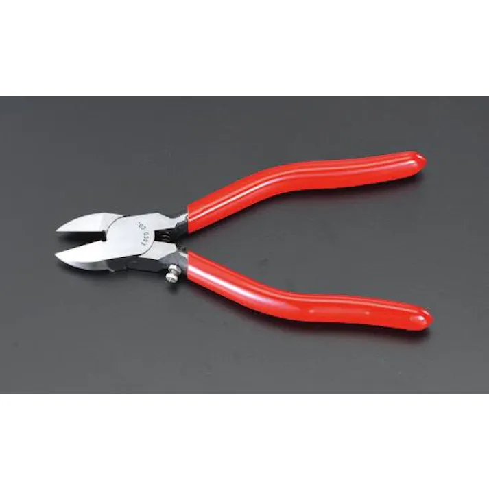 ニッパー(プラスティック用/ストレート刃) 190mm EA536HD-52 4518340196568【別送品】