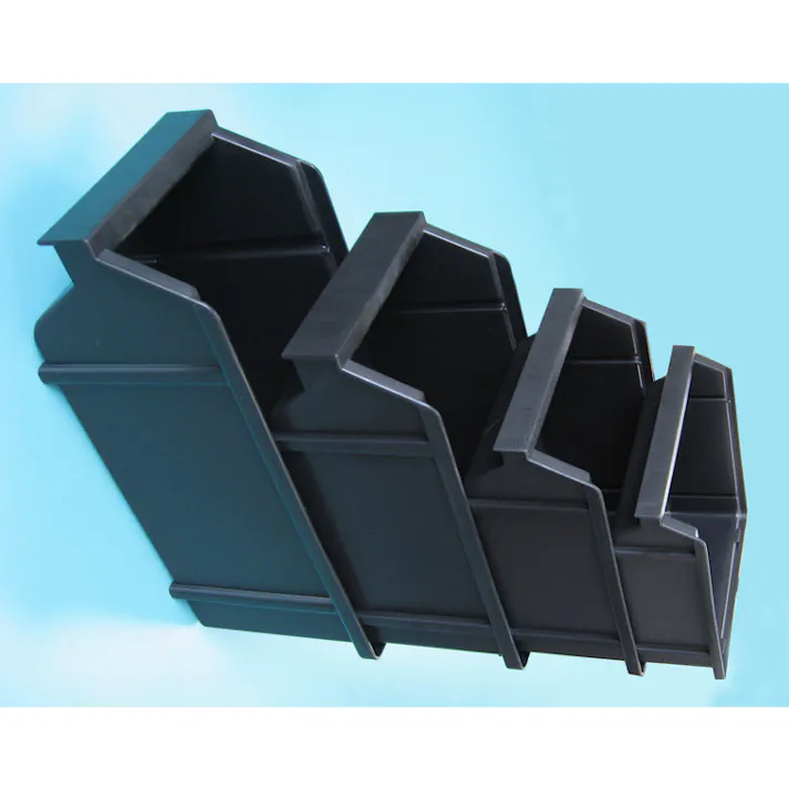 パーツトレー(ESD/重ね置型) 125x125x295mm EA506EX-5 4518340206915【別送品】