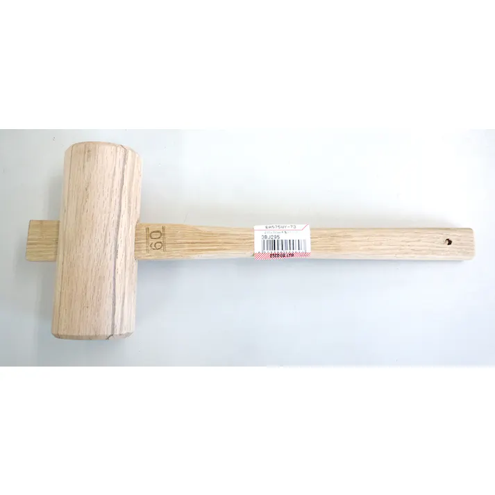 木製ハンマー φ60x360mm EA575WY-73 4518340244603【別送品】