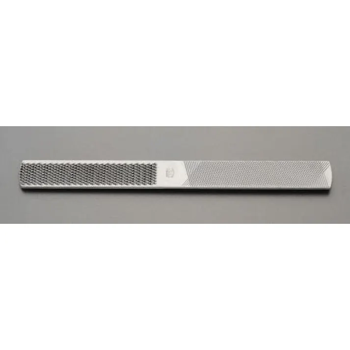 ESCO 200mm 鉄工・木工やすり(半丸・両用) EA521TS-2 4518340252080(CDC)【別送品】