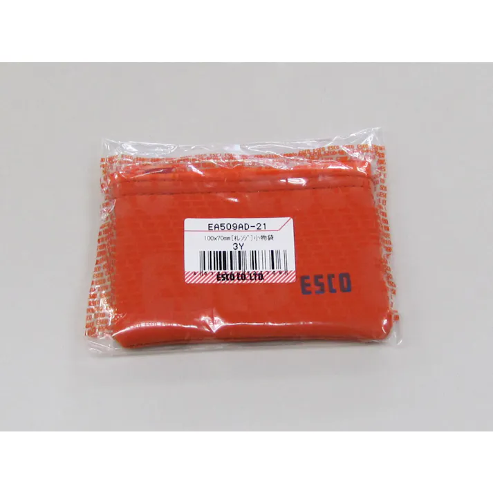 小物袋(オレンジ) 100x70mm EA509AD-21 4518340327306【別送品】