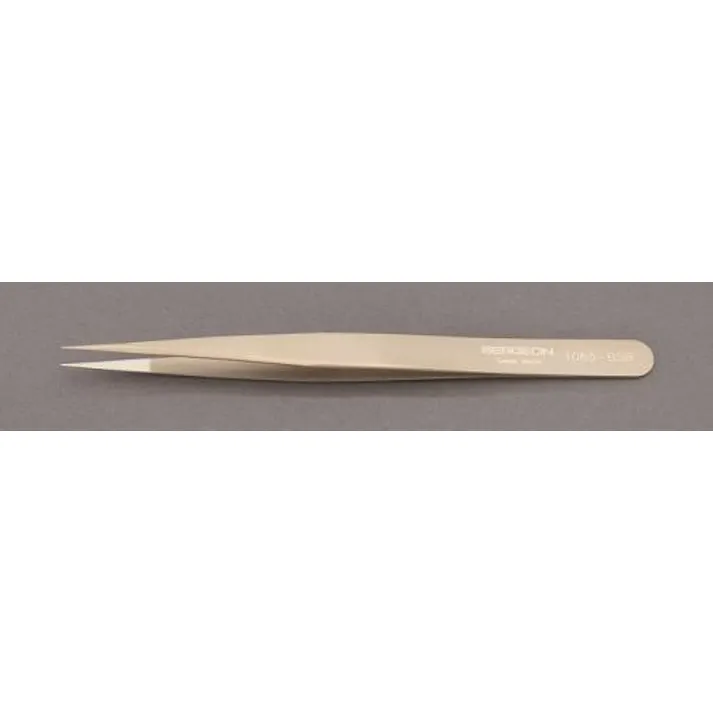 ESCO 130mm 精密ピンセット(ニッケル製) EA595BA-15 4518340510609(CDC)【別送品】