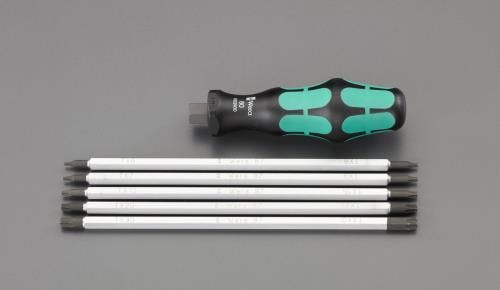 Wera ドライバー(差替式) [Torx] 5本組 EA564AB-4 4518340519961【別送品】