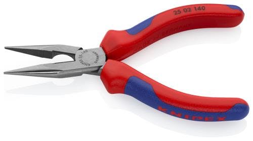 KNIPEX(クニペックス) ラジオペンチ(グリップ付/磨き) 140mm EA537KC-140 4518340544383【別送品】