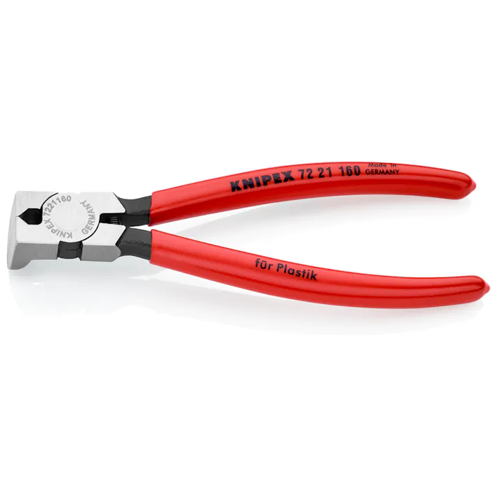 KNIPEX(クニペックス) ニッパー・プラスティック用(バネ付/85゜) 160mm EA536KP-4 4518340545045【別送品】