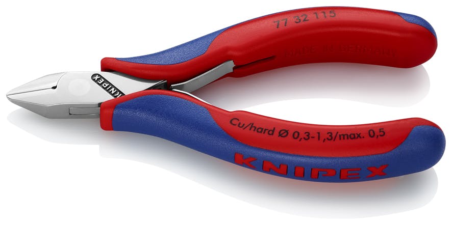 KNIPEX(クニペックス) 115mm 精密用ニッパー(バネ付/斜刃) EA535KD-4