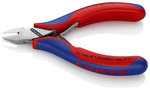 KNIPEX(クニペックス) 精密用ニッパー(バネ付/直刃) 115mm EA535KD-5 4518340545137【別送品】