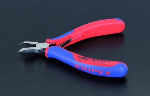 KNIPEX(クニペックス) 120mm 精密用エンドニッパー(グリップ・バネ付 