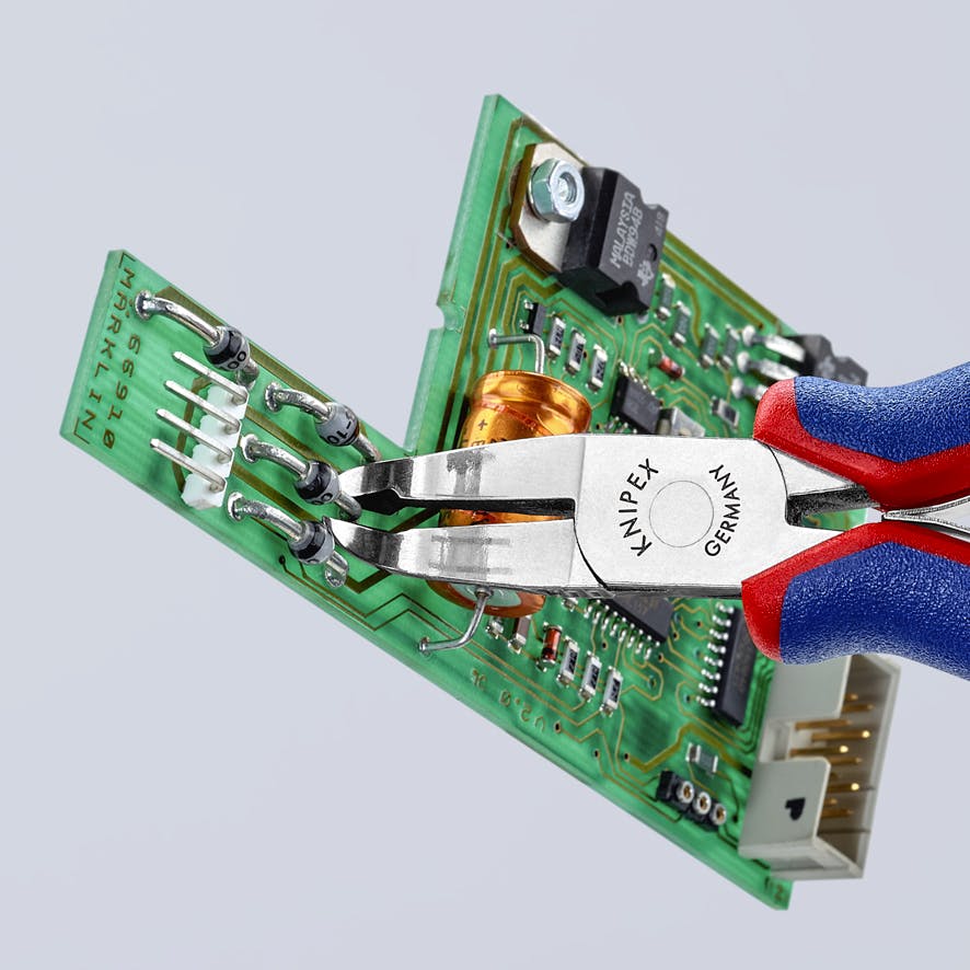 KNIPEX(クニペックス) 精密用エンドニッパー(グリップ・バネ付) 120mm