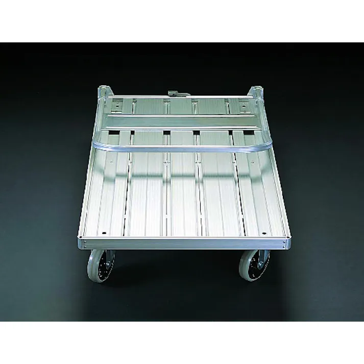 運搬車(アルミ製) 1200x750mm/500kg EA520BF-3 4518340573277【別送品】