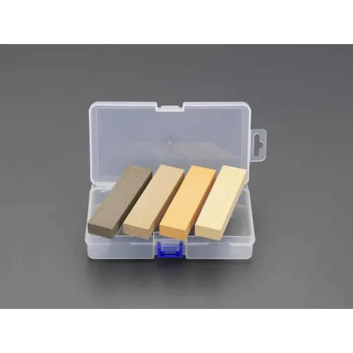 ESCO 4個組 油砥石セット EA522G 4518340579774(CDC)【別送品】