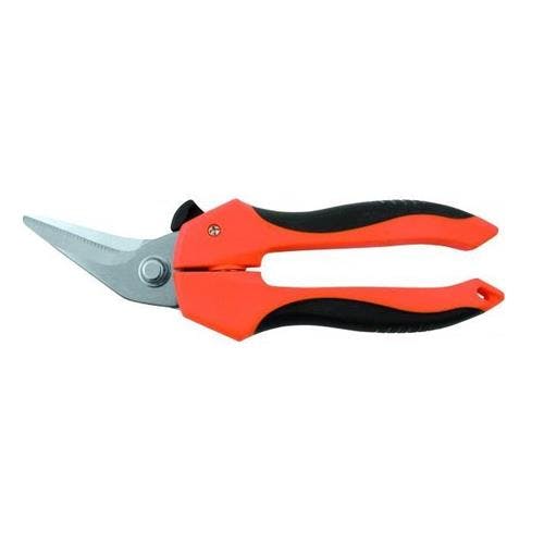 EDMA(エドマ) はさみ・万能(ギザ刃・アングル/ステンレス製) 190mm EA540E-3 4518340590533【別送品】