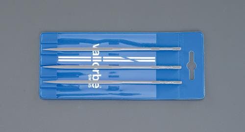 精密やすり(楕円・3本組/荒・中・油目) 140mm EA521VL-5 4518340667822【別送品】
