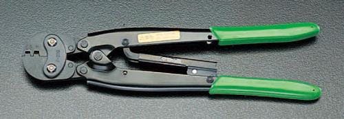 圧着ペンチ(連鎖型端子用) 0.75-2.0平方ミリメートル EA538CB 4518340749771【別送品】